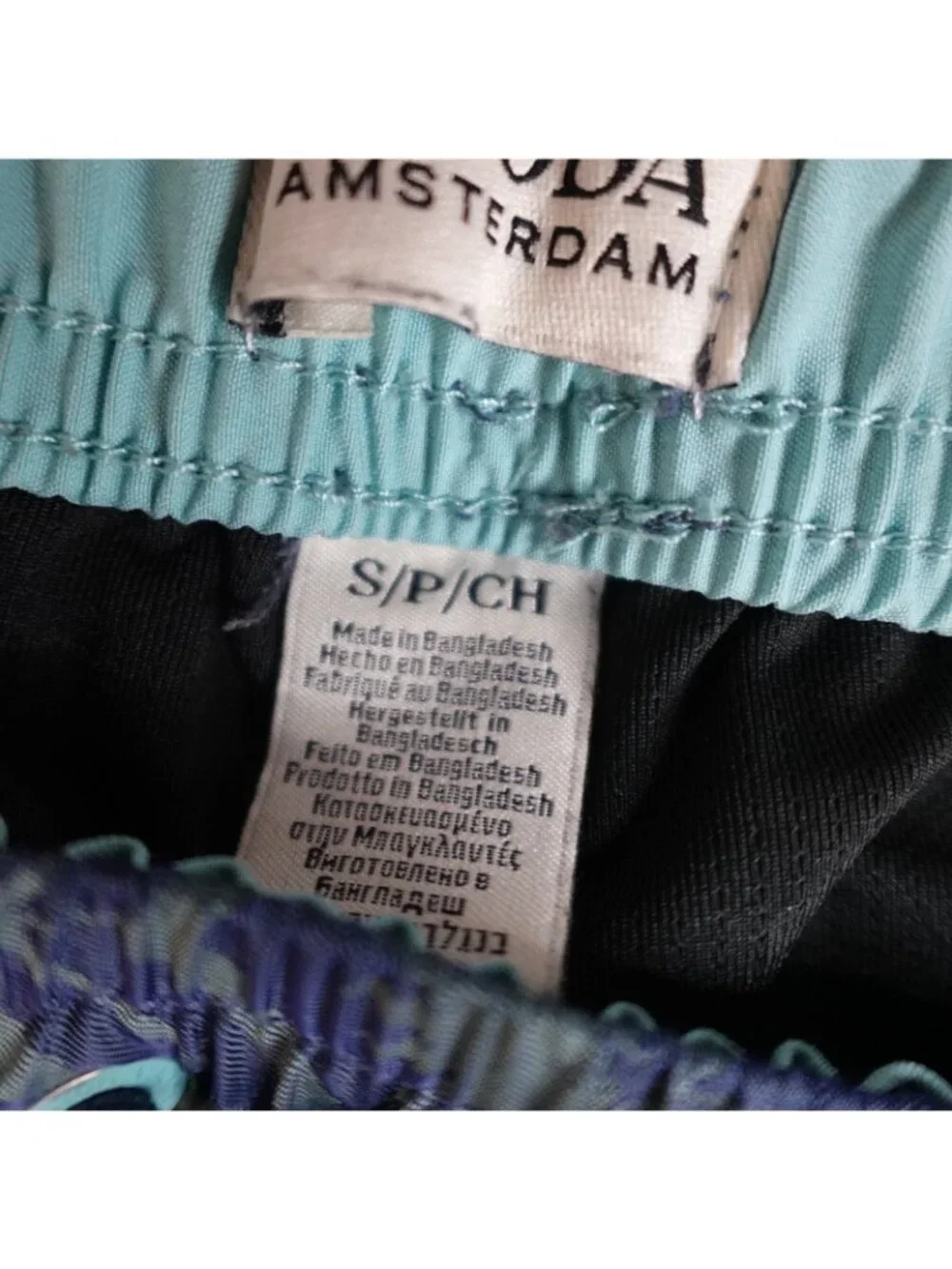 Scotch & Soda Shorts Small Geometric Lined Drawstring